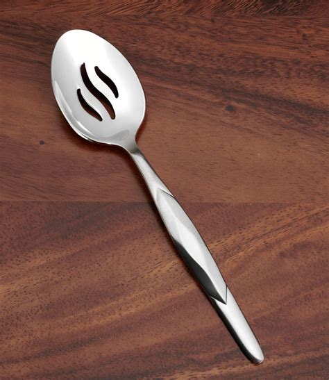 what is a slotted spoon used for|slotted serving spoon.